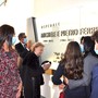Lo scoprimento della targa di intitolazione dell'ospedale di Verduno a Michele e Pietro Ferrero