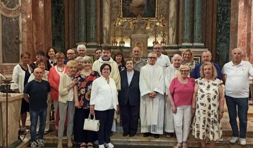 Bra, al Santuario della Madonna dei fiori l'omaggio a monsignor Gianni Manzone Bra, al Santuario della Madonna dei fiori l'omaggio a monsignor Gianni Manzone