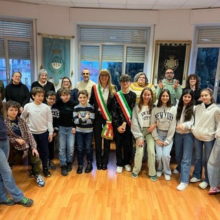 L'insediamento del primo Consiglio comunale dei ragazzi di Manta