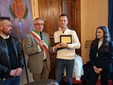 La premiazione di Paolo Priolo La premiazione di Paolo Priolo