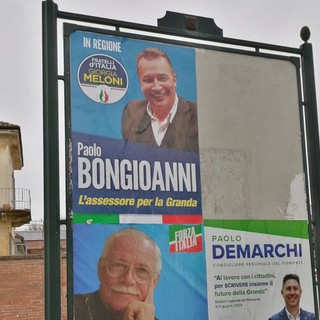 “Bongioanni, l’assessore per la Granda”: un manifesto che fa discutere