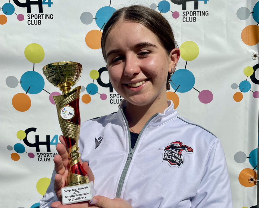 FIORETTO FEMMINILE / Marika Botta terza ai Campionati Assoluti a Torino