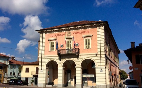 Il municipio di Moretta