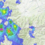 La situazione immortalata dai radar di Arpa Piemonte alle 15.55 di oggi, domenica 31 maggio La situazione immortalata dai radar di Arpa Piemonte alle 15.55 di oggi, domenica 31 maggio