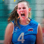 La slovena Masa Pucelj . Foto pagina fb Granda Volley - Italian Women’s Volleyball Team La slovena Masa Pucelj . Foto pagina fb Granda Volley - Italian Women’s Volleyball Team