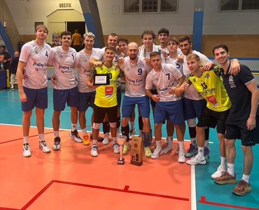 La squadra di Simone Serafini al Memorial Cabras di Cagliari