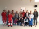 I partecipanti al corso per l’abilitazione all’uso del defibrillatore semiautomatico