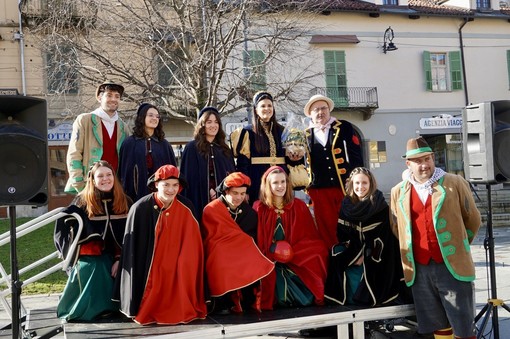 Le maschere del Carnevale di Saluzzo 2025