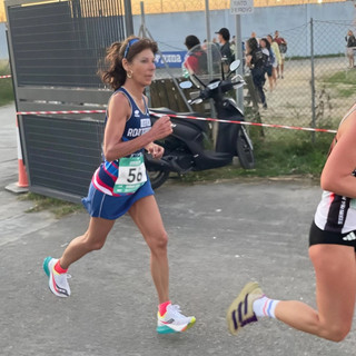 ATLETICA / Cristina Frontespezi dell'Atletica Roata Chiusani è la nuova campionessa italiana master SF70 nei 5km strada ATLETICA / Cristina Frontespezi dell'Atletica Roata Chiusani è la nuova campionessa italiana master SF70 nei 5km strada