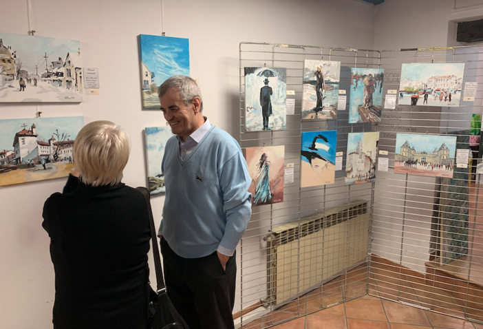 Arte e solidarietà: inaugurata a Savigliano la mostra benefica con le opere di Picco e Campana