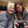 Maria Cucchietti con l'assessora Paola Olivero