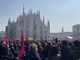 Piazza Duomo a Milano gremita per la manifestazione promossa da Libera