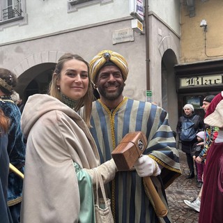 Il Moro Mario Bosia con la Béla Monregaleisa, Cecilia Turbiglio