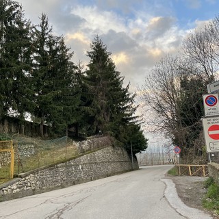 L'imbocco di via Vasco