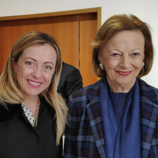 L'immagine pubblicata dalla premier Giorgia Meloni
