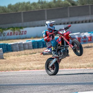 SUPERMOTO / Mauro Cucchietti conquista la seconda piazza a Ortona