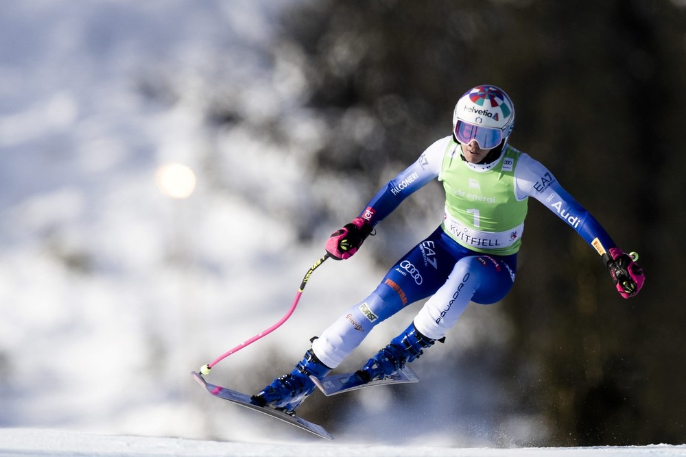 Marta Bassino in azione (pentaphoto)