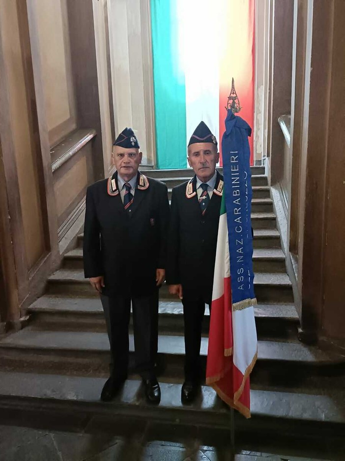 Salvatore Mulè e Bruno Boschetti, rispettivamente presidente e vicepresidente Anc Saluzzo Salvatore Mulè e Bruno Boschetti, rispettivamente presidente e vicepresidente Anc Saluzzo