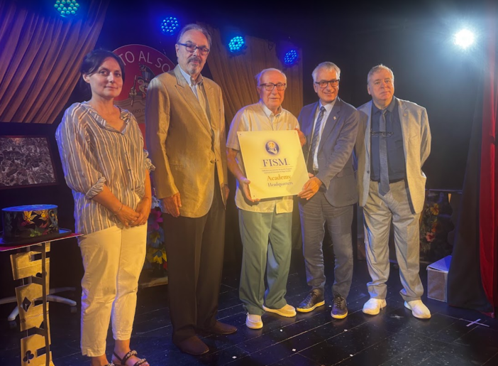 Stefania Allasia, Domenico Pace, don Silvio Mantelli, Andrea Baioni e Peter Din Stefania Allasia, Domenico Pace, don Silvio Mantelli, Andrea Baioni e Peter Din