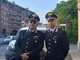 Saluzzo: il maggiore Davide Basso e il tenente Mauro Palmeri Saluzzo: il maggiore Davide Basso e il tenente Mauro Palmeri