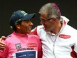 Balocco sponsor del Giro d'Italia: Alberto con Nairo Quintana (2014)