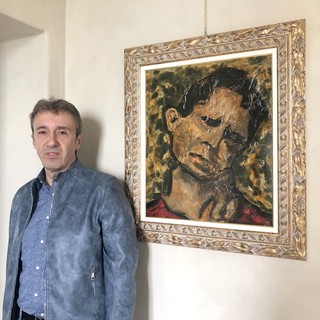L’artista albese Marco Cuttica dona una sua opera al Comune di Mango