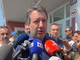Matteo Salvini durante una precedente visita al carcere di Bollate Matteo Salvini durante una precedente visita al carcere di Bollate