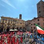 Una precedente edizione ad Alba della manifestazione di denuncia contro il caporalato Una precedente edizione ad Alba della manifestazione di denuncia contro il caporalato