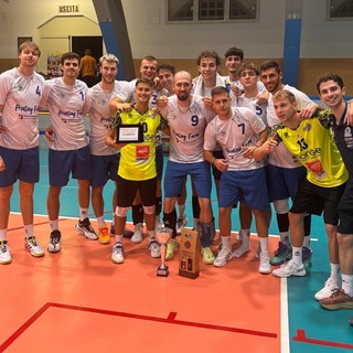 La squadra di Simone Serafini al Memorial Cabras di Cagliari