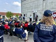 Saluzzo, inaugurazione della nuova sede della Protezione civile nelal ex Caserma Filippi