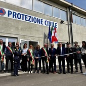 Saluzzo, inaugurazione della nuova sede di Protezione civile
