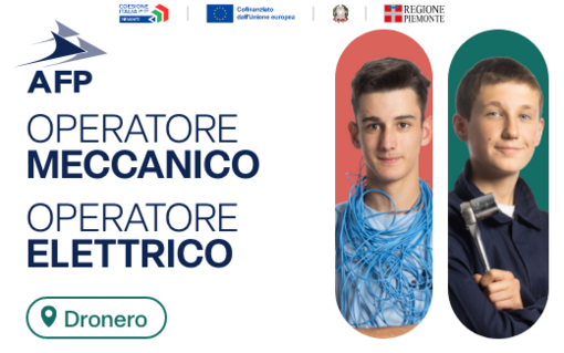 Ricomincia da ciò che ti appassiona: a Dronero due percorsi per costruire il tuo futuro