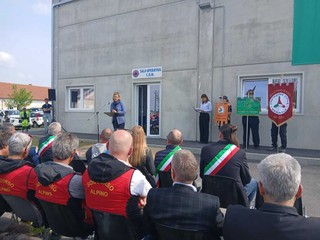 Saluzzo, inaugurazione della nuova sede della Protezione civile nelal ex Caserma Filippi