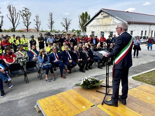 Saluzzo, inaugurazione della nuova sede della Protezione civile nelal ex Caserma Filippi