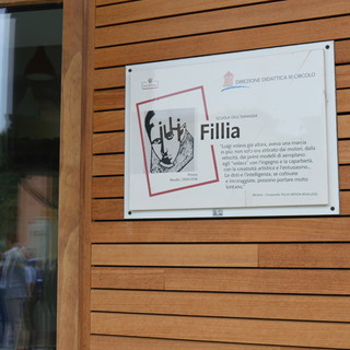 L'entrata del nuovo Fillia, la scuola dell'infanzia del quartiere San Paolo