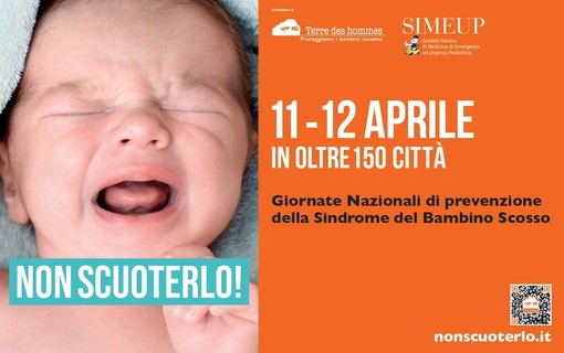 L’Asl Cn2 aderisce alla campagna di prevenzione della “Shaken Baby Syndrome”