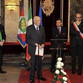 La visita del presidente Giorgio Napolitano a Cuneo La visita del presidente Giorgio Napolitano a Cuneo