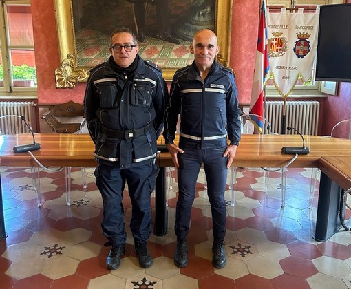 I nuovi agenti della Polizia Locale di Racconigi