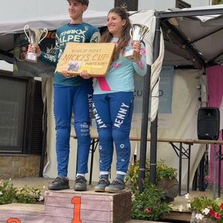 I due vincitori sul podio