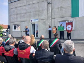 Saluzzo, inaugurazione della nuova sede della Protezione civile nelal ex Caserma Filippi