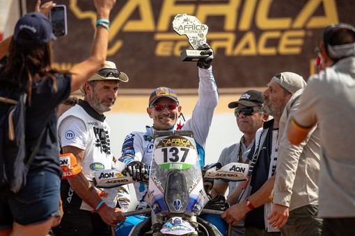 Il pilota beinettese Nicola Dutto vince l'ultimo stage dell'Africa Eco Race