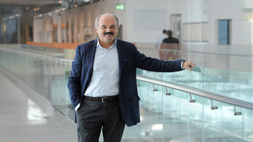 Oscar Farinetti, presidente della Fondazione E. di Mirafiore