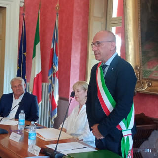 Valerio Oderda, dal 2017 primo cittadino di Racconigi