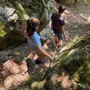 Il percorso sulla Ferrata di San Nicolao a Ostana
