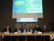Nella foto: la presentazione alla stampa di OFF - Outdoor Free Festival. Da sinistra: il Presidente ATL del Cuneese Mauro Bernardi, l'Assessore Regionale al Commercio Paolo Bongioanni, il Sindaco di Roccaforte Mondovì Paolo Bongiovanni, l'Assessore alle Manifestazioni di Villanova Mondovì Giacomo Vinai e il Presidente del Team Marguaresi ASD nonché organizzatore del MUT Gabriele Pascon