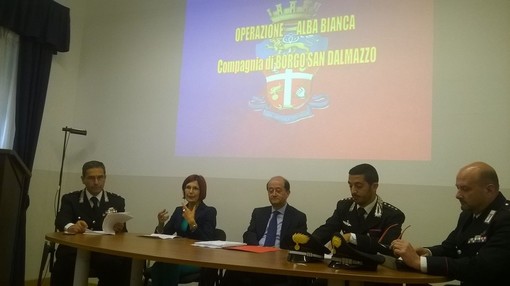 Operazione &quot;Alba Bianca&quot;: 14 arresti per furto aggravato dai Carabinieri di Borgo San Dalmazzo