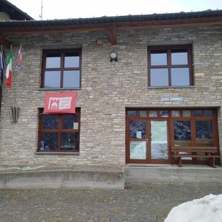 Il Municipio di Ostana