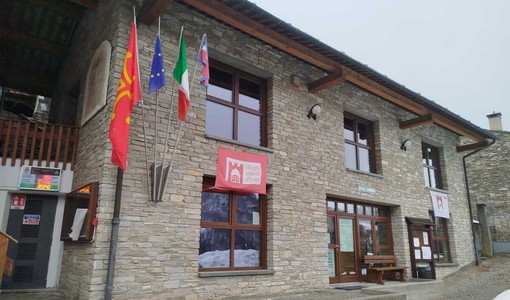 La mostra dedicata alla Resistenza è visitabile nel Municipio di Ostana