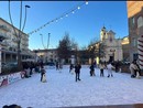 La pista di pattinaggio in piazza san Giovanni nel 2023 La pista di pattinaggio in piazza san Giovanni nel 2023