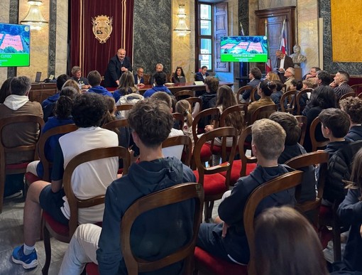 Salone d'onore gremito per la presentazione